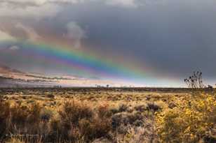 Rainbow over Big Pine-8671 Rainbow over Big Pine-8671